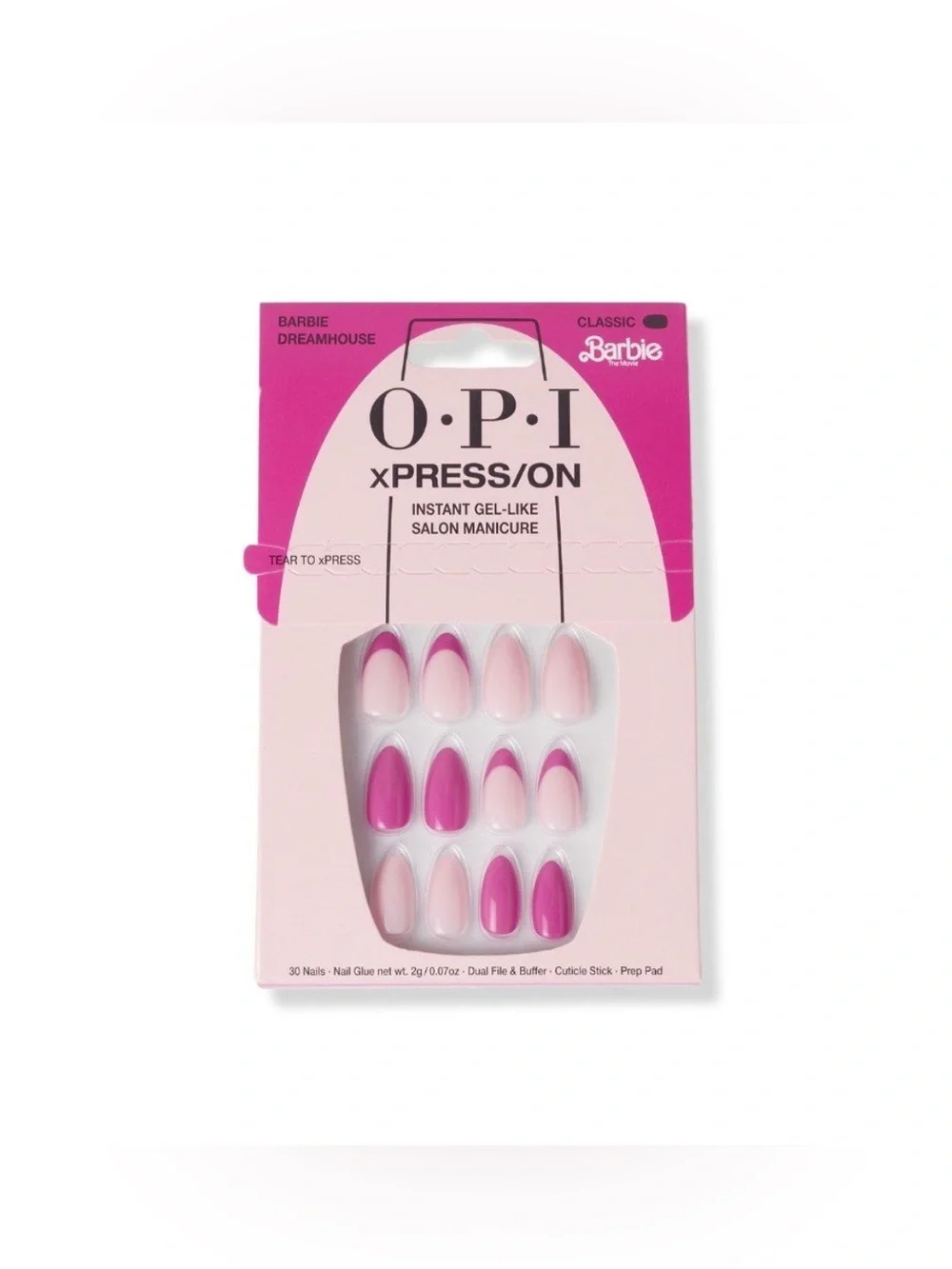 OPI x Barbie xPRESS/On Press On Nails Barbie Dreamhouse